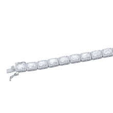 Load image into Gallery viewer, 6MM ICY SQUARE TENNIS BRACELET - Kick Doors Apparel 