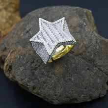 Load image into Gallery viewer, Gold Shooting Star Ring - Kick Doors Apparel 