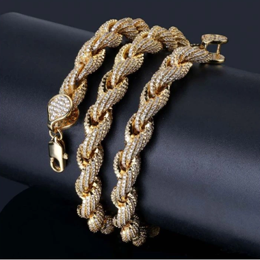 Gold Rope Chain - Kick Doors Apparel 