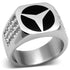 Stainless Steel Mercedes Ring