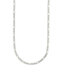 Load image into Gallery viewer, Sterling Silver 2MM Figaro Chain - Kick Doors Apparel 