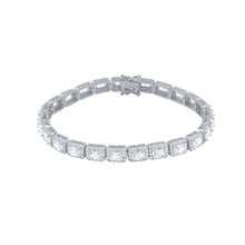 Load image into Gallery viewer, 6MM ICY SQUARE TENNIS BRACELET - Kick Doors Apparel 