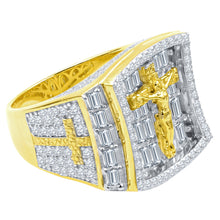 Load image into Gallery viewer, ROYAL CROSS RING - Kick Doors Apparel 