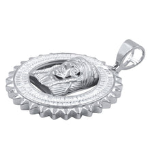 Load image into Gallery viewer, SILVER SCRIPTURAL PENDANT - Kick Doors Apparel 
