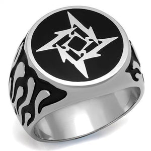 Stainless Steel Shurikan Ring - Kick Doors Apparel 